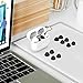 Delidigi for 6 Pairs AirPods Pro 2nd/1st Generation Replacement Ear Tips,Noise Reduction Silicone Earbuds Earplug Accessories Built-in Dust Guard Screen&Fit in The Charging Case S/M/L Size