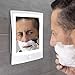 Zadro Rechargeable Led Lighted Fogless Shower Shaving Mirror, White, 1 Count (ZWTAR20W)