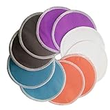 almohadilla de amamantamiento lavable es ideal para evitar los charcos nocturnas y fugas embarazosas durante el día