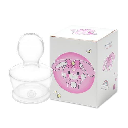 LittleForBig Silicone Soft Touch Adult Ultra Bottle Nipple Wide Mouth Bottle Replacement Teat