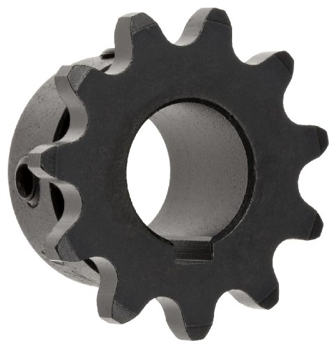 Martin Roller Chain Sprocket, Hardened Teeth, Bored-to-Size, Type B Hub, Single Strand, 35 Chain Size, 0.375