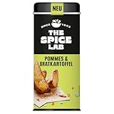 Pommes- und Bratkartoffel-Gewürzsalz 170 g The Spice Lab – knusprig würzig für Pommes,...