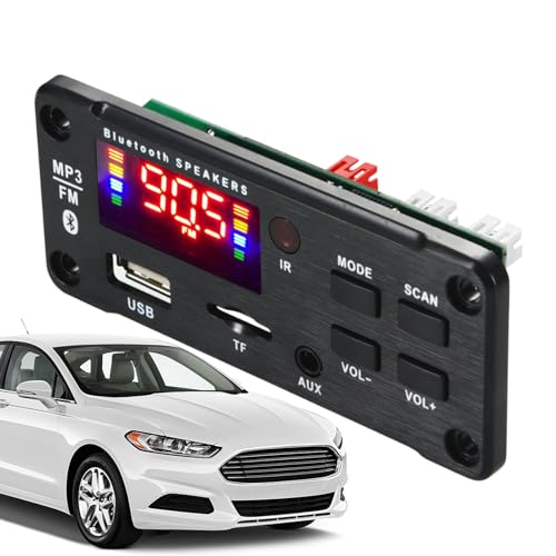 Módulo De Decodificación En El Automóvil De Los Dientes Azules, Placa De Decodificación MP3 Del Automóvil, Módulo De Decodificación Remota, Conectividad Perfecta, Claridad De Audio Mejorada, 9.2x4.1cm
