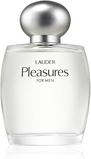 Estée Lauder Pleasures for Men Cologne Spray with Notes of Sandalwood, Citrus & Nectarine | Cologne for Men, 3.4 Fl Oz