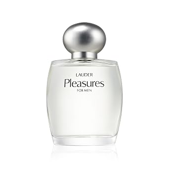 Estee Lauder Pleasures for Men Cologne Spray with Notes of Sandalwood, Citrus & Nectarine | Cologne for Men, 3.4 Fl Oz