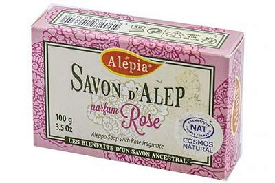 Alepia Savon d'Alep Prestige Parfumé à Rose