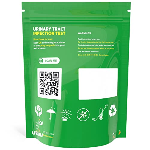 Pregmate 10 Urinary Tract Infection Uti Test Strips Individually Packed (10 Count) #TOP1