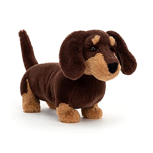 Image of Jellycat Otto Sausage Dog Stuffed Animal, Medium 11.5 inches - Dogs and Puppies Plush Toy - Classic Children's Gift