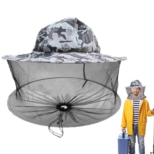 Sombrero de cultivo, Sombrero de Busto de con Velo - Sombrero para mosquitos para herramientas protectoras,Suministros de cultor para Gorro de redes de protección solar para mujeres, adolescentes
