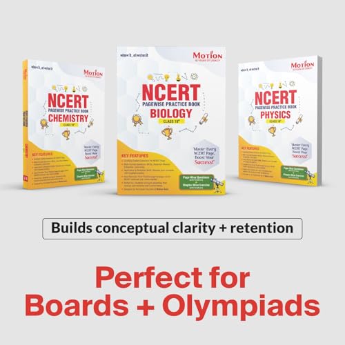 Image of NCERT Question Bank Page-Wise by Motion education - Class 10th Science | Physics, Chemistry & Biology| Perfect for CBSE, State Boards & Olympiads | ... Solutions | Follows CBSE 2026 Pattern