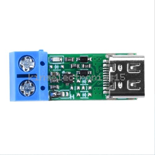 Elecshop Spare Part for 140W USB-C Fast Charge Trigger Board Module PD/QC Decoy Board PD3.1 28V/36V/48V
