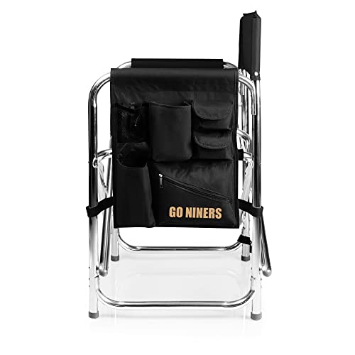 Image of Picnic TIME NFL Unisex-Adult NFL Sports Chair with Side Table, Beach Chair, Camp Chair for Adults