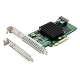 10Gtek 12G 内蔵 PCI Express SAS/SATA HBA Raid コントローラ カード、Broadcom SAS 3008、SAS 9311-8I と互換性があり、Raid 0/1/1E/10 をサポート