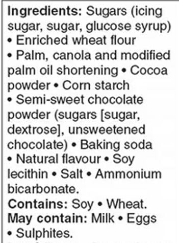 Miniatura 6 de Galletas de sándwich de crema de dulce de azúcar de gran valor, 300 g10.6 oz (paquete de 2) enviadas desde Canadá