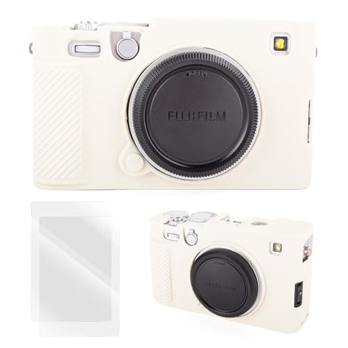 VOVMOEYA �x�m�t�C���� XE5 X-E5�p�V���R���P�[�X�A�x�m�t�C����XE5 X-E5�p�A�N�Z�T���[�A�x�m�t�C����XE5 X-E5�J�����p0.25mm�����^�X�N���[���v���e�N�^�[2���t�� - �z���C�g