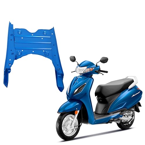 Image of Floor Platform for Honda Activa 3G | ABS Material | Compatible Scooter Floor Body Panel | Trance Blue Metallic