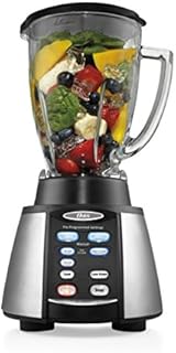 Oster BVCB07-Z00-000 6-Cup Glass Jar 7-Speed Blender, Brushed Stainless/Black
