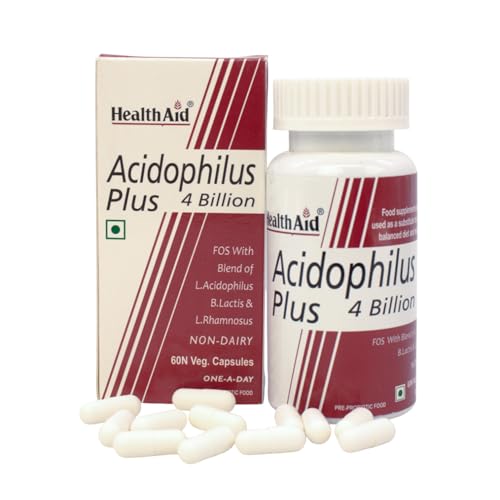 HEALTH AID - ACIDOPHILUS PLUS 60CAP HEAL