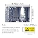 Antistatic Bags, 100pcs Resealable ESD Bags 3.2x4.7inches with Labels for GPU Hard Drive SSD HDD and Electronic Device (Ziplock-3.2X4.7-100pc)