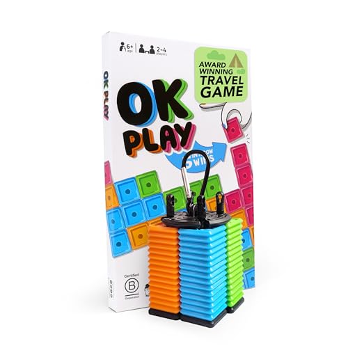 OK Play: Ultimate Travel Tile Game | Learn to Play in 10 Seconds | Waterproof & Indestructible |...
