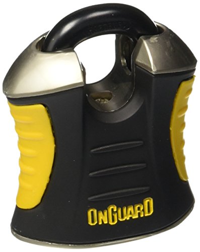 ONGUARD 8101 Beast 11mm Padlock, Black/yellow