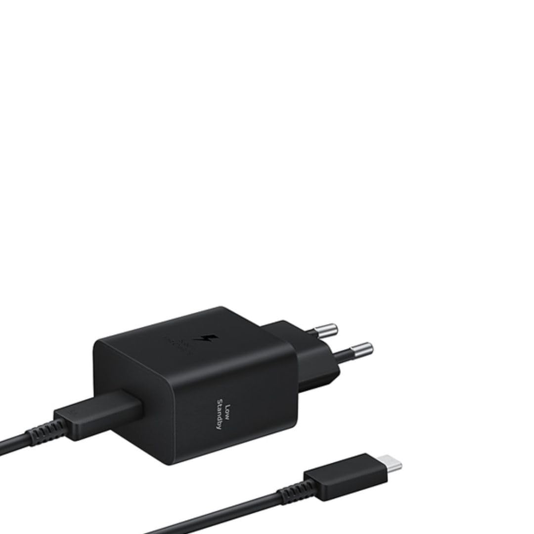 Samsung EP-T4511N oryginalna ładowarka 45 W, port USB-C (bezprzewodowa), czarna