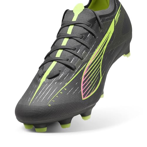 Image of PUMA Mens Soccer, Matte Aged Silver Yellow Alert Blue Gray, 10