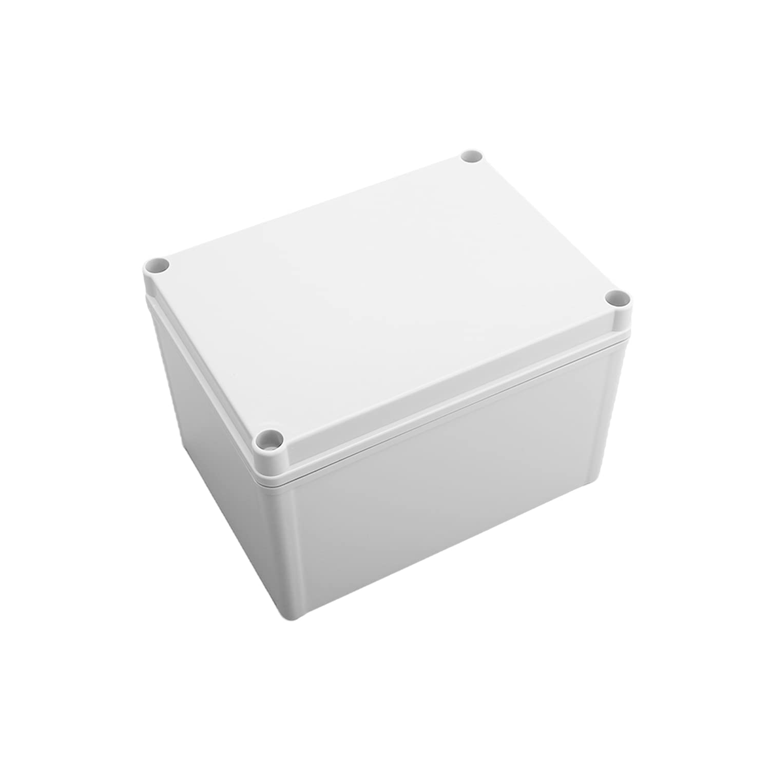 Fielect 7.87" x 5.91" x 5.12" Junction Box ABS Plastic Dustproof Waterproof IP67 Universal Electrical Project Enclosure