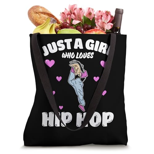 Bolso Tote Just A Girl Who Loves Hip Hop miniatura 4