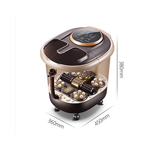 Masajeador eléctrico para spa de pies con barril calefactor miniatura 3