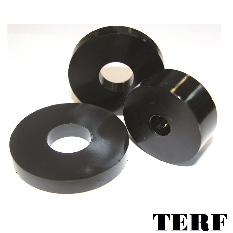 TERF® Black Nylon Spacer Washer M10 (10mm) x 30mm Outside Diameter x 10mm Thickness - Pack of 4, M10 (10mm) X 30mm X 10mm - Image 5