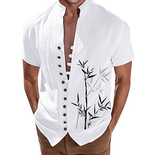 Chemise unie hommes anti-chaleur pour un look décontracté chic