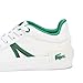 Lacoste Unisex-Child Infant's L004 Sneaker, White/Green/Black, 5.5