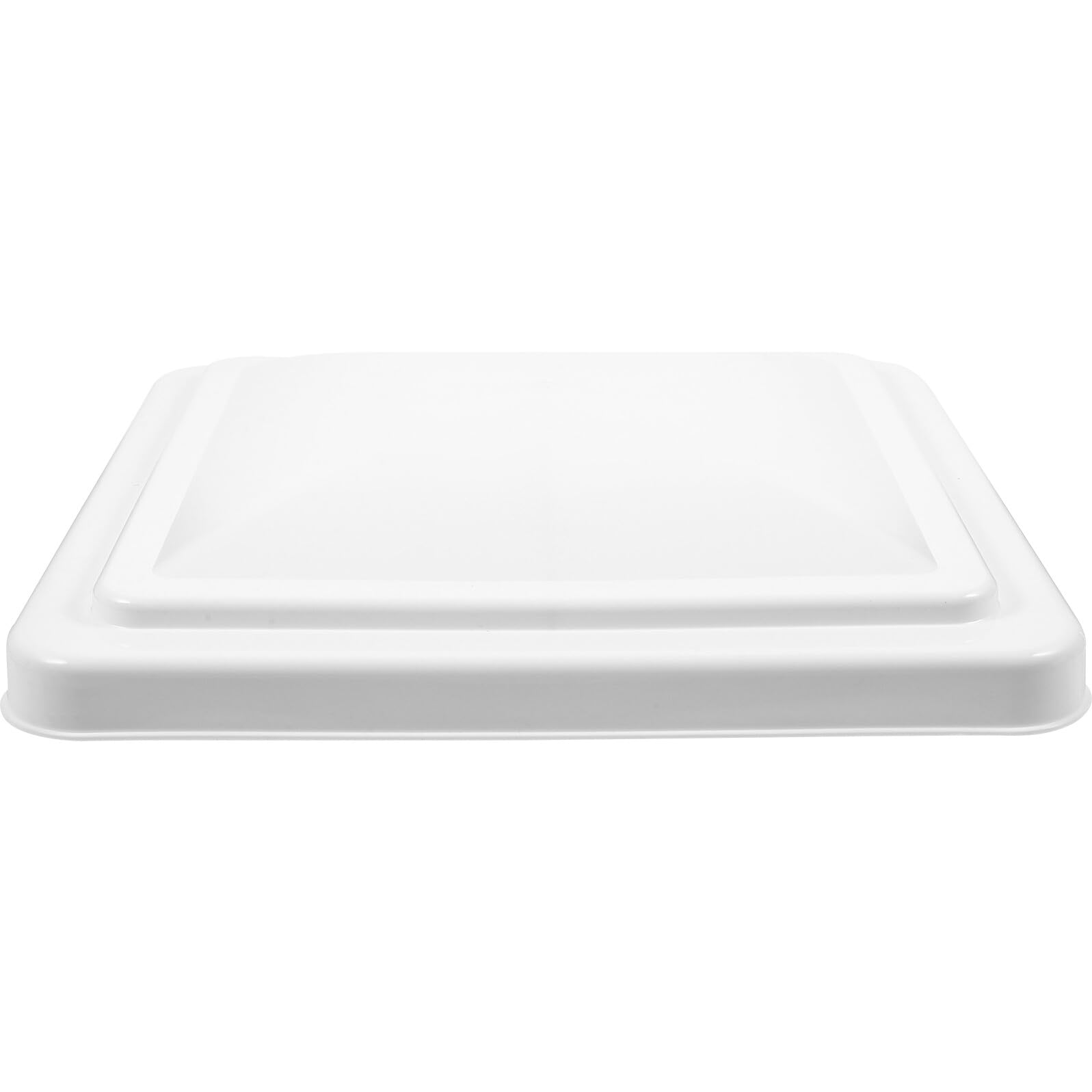 Copertura per Sfiato Bagno Rv Bianco in Plastico per Tetto 14x14 Pollici Ventilazione e Isolamento Termico per Camper Moderno ed Elegante