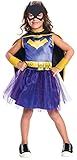 Rubies Girl's DC Comics Batgirl Costume Tutu Dress with Mask and Cape, Medium