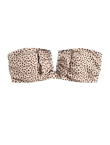 10 Best Bandeau Bikini Tops for Effortless Beach Style 9 ZAFUL Women's Strapless Bandeau Bikini Top