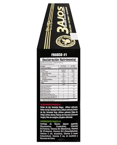 Vitamínicos, black garlic ajo negro Marca GN+Vida (2)