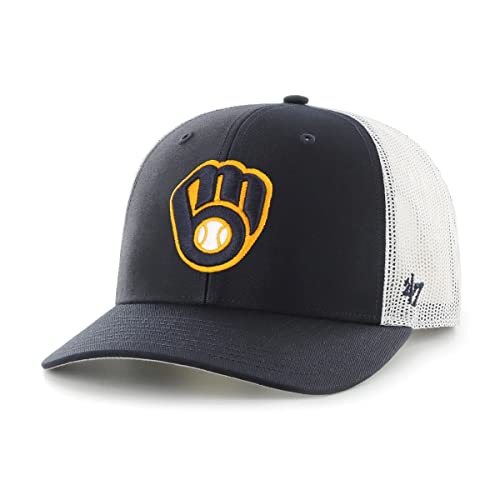 ’47 MLB Trucker Snapback Adjustable Hat, Adult One Size Fits All