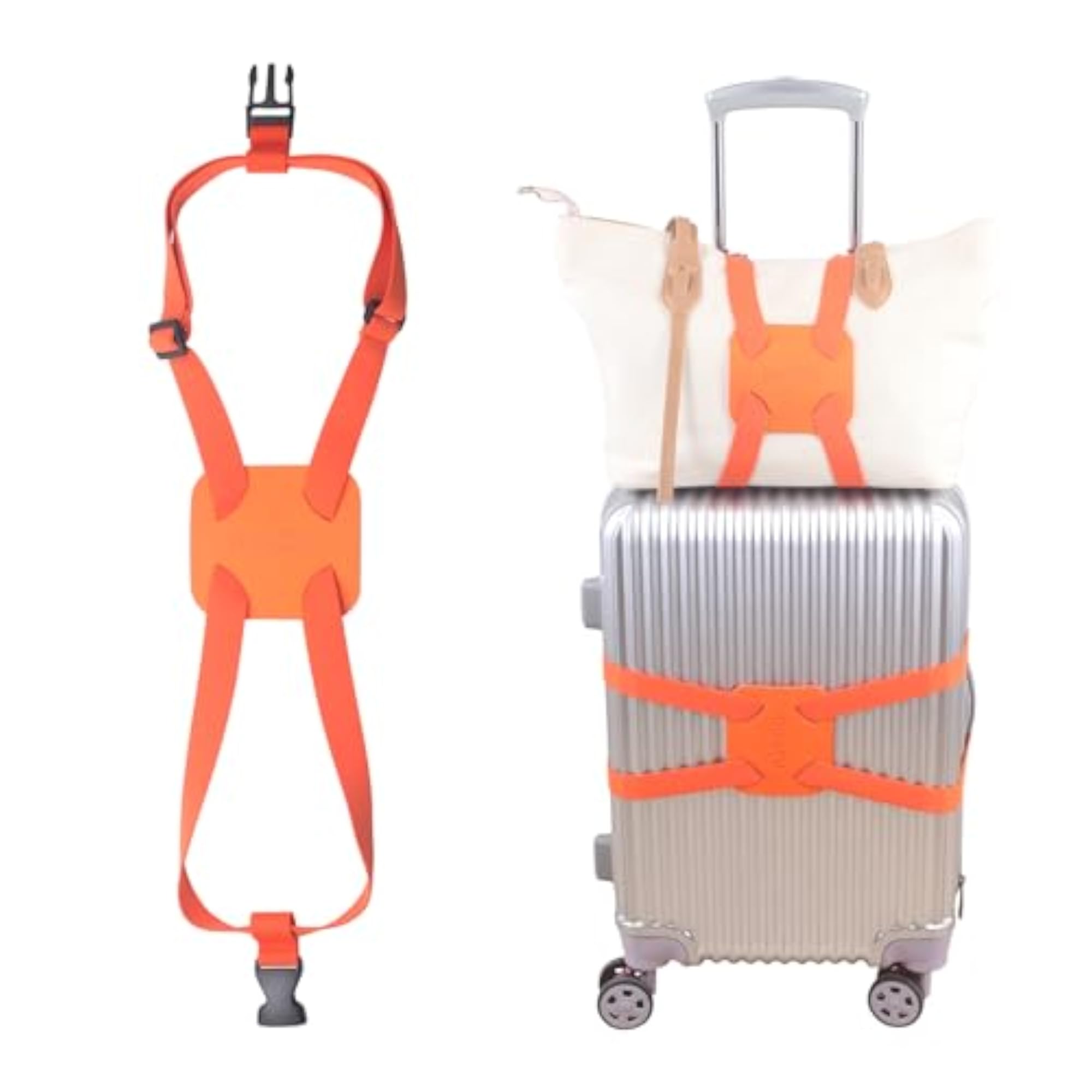 Adjustable Luggage Straps, Elastic Travel Belt