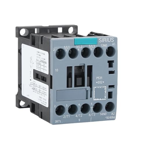 Contacteur tripolaire 3RT6016 9A avec bobine AC 220V pour commutation de puissance