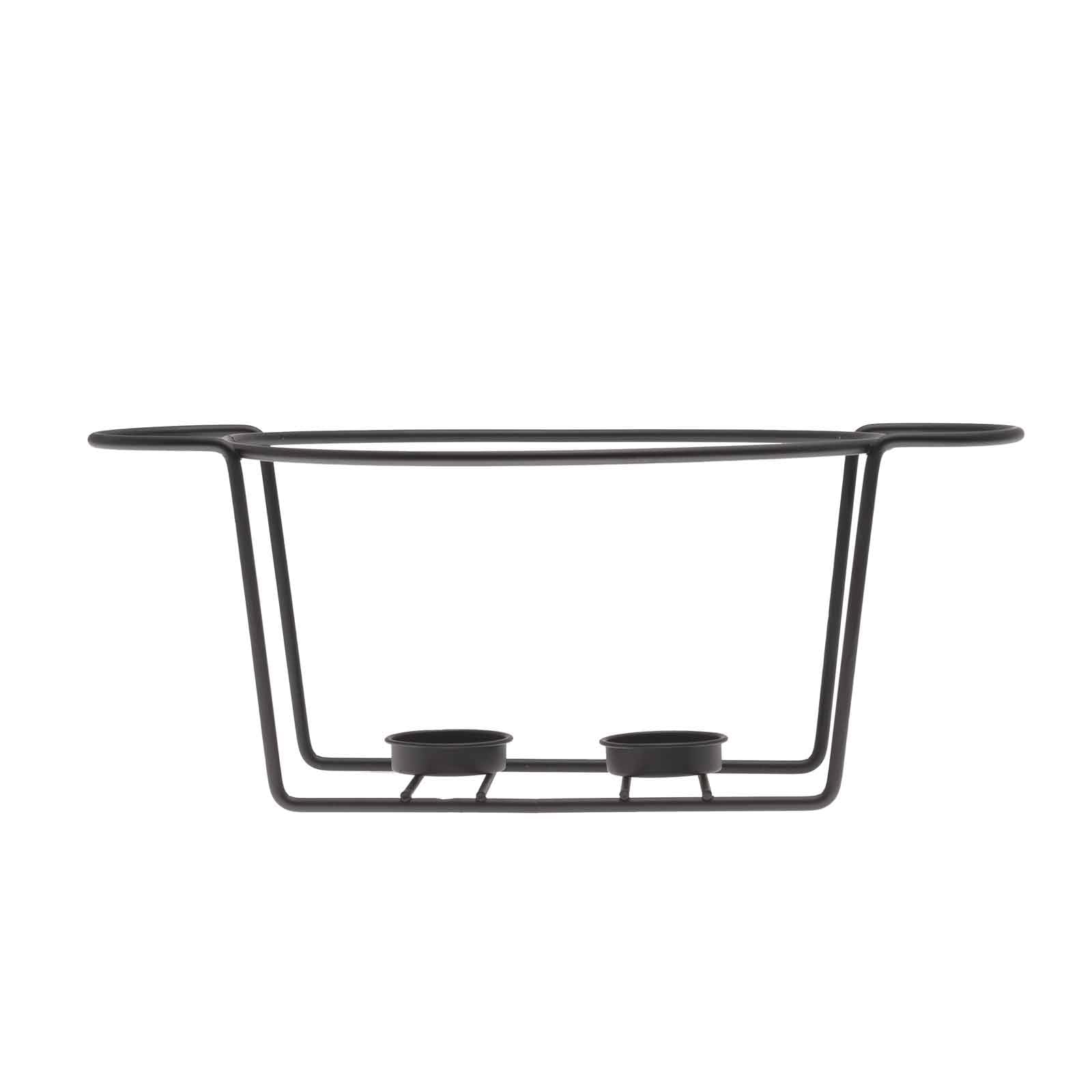 4BIG.fun Speisewärmer aus Keramik 2,3 L Chafing Dish Buffet-Set Keramik-Chafer Buffetwärmer Warmhaltebehälter Speisenwärmer Wärmebehälter