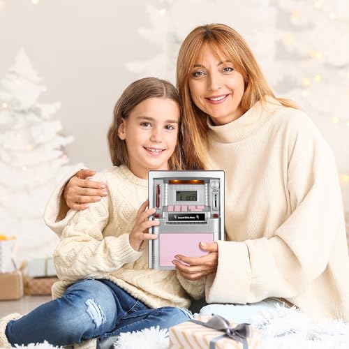 Bqgvgu 2024 Upgraded Atm Piggy Bank For Kids,Real Money Counting thumb #6