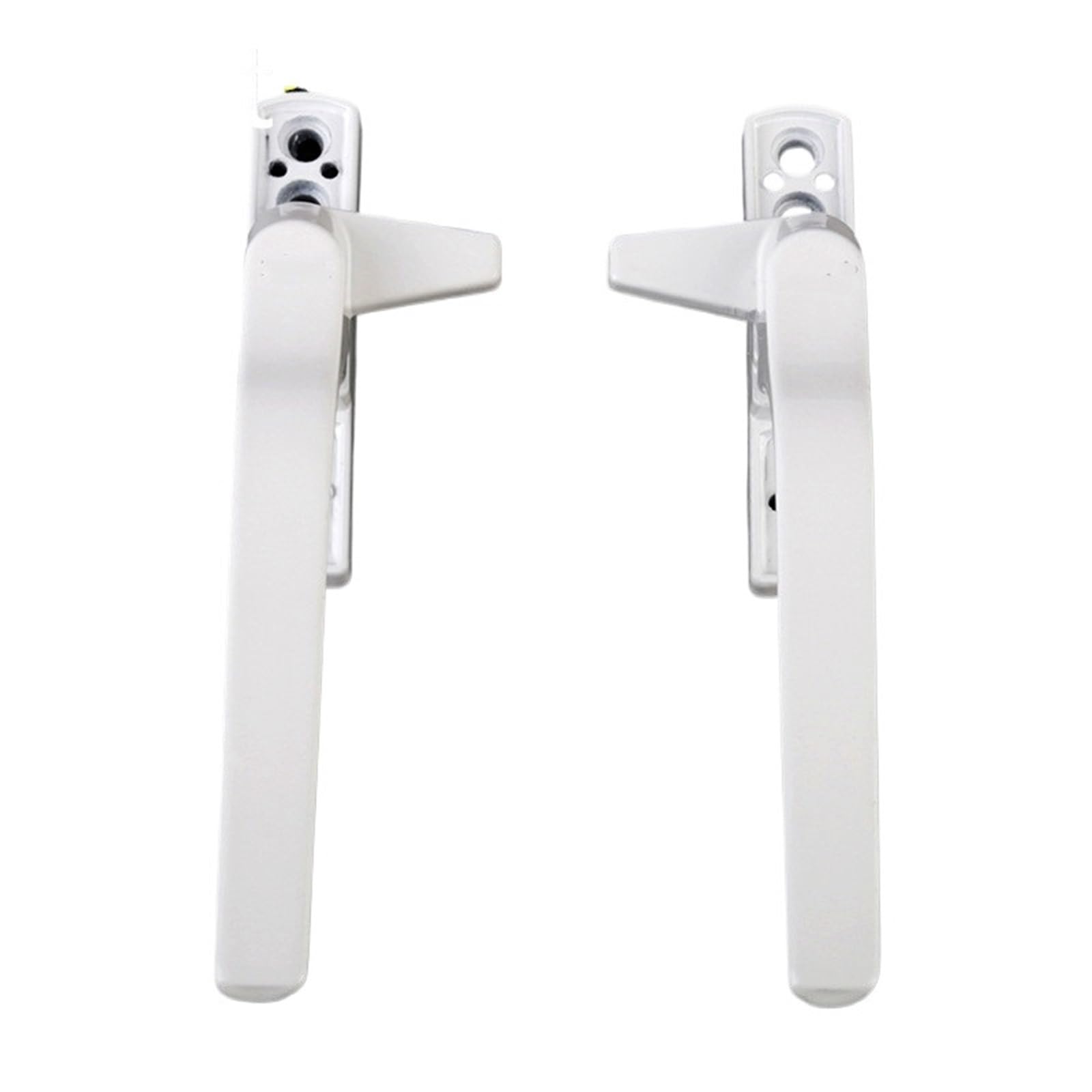 PVC Window Handles, Aluminum Alloy Casement Handle Lock Buckle 120mm 4mm 2pc(Right Left)