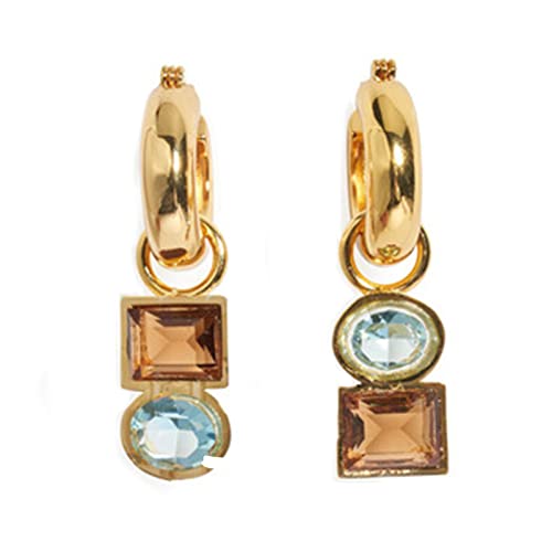 Boucles d'oreilles cadeau d'anniversaire idéal pour femme avec cristaux chic