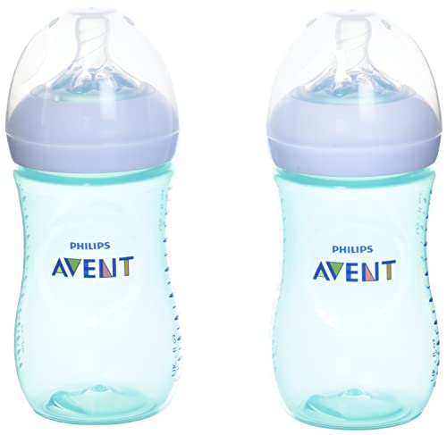 Image of Philips Avent Natural Baby Bottle Teal Gift Set SCD113/24