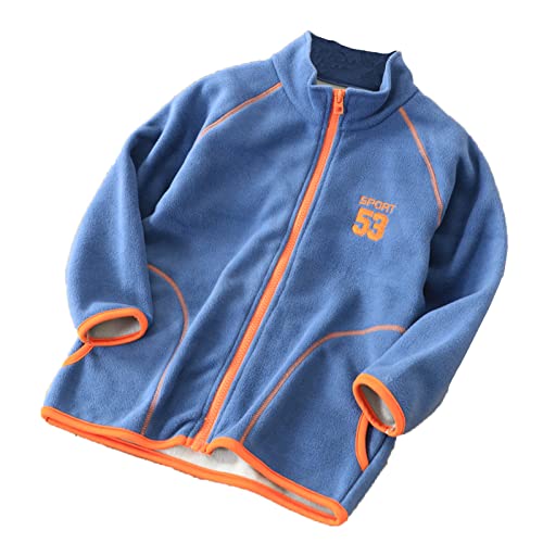 Toddler Kids Boys Girls Long Sleeve Winter Letter Prints Zippered Coat Jacket Thicken Warm Outwear Jackets for Kids