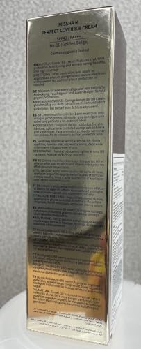 Base Facial Missha Perfect Cover BB Cream SPF 42 31 Golden Beige