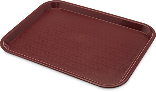Carlisle CT101405 - Bandeja para café estándar, 10" x 14", Granate, 24 Cover