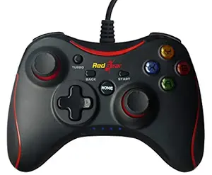(Renewed) Redgear Pro Series Wired Gamepad Plug and Play Support for All PC Games Supports Windows 7/8/8.1/10