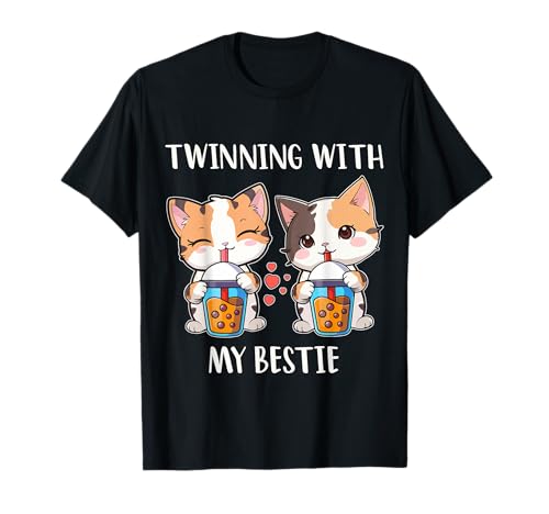 Twinning with My Bestie, Friends Spirit Week Girls Kids Day T-Shirt